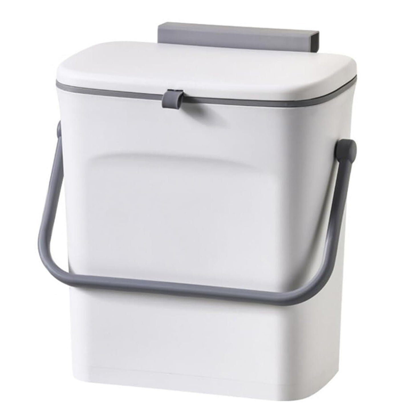 3L Small Trash Can – Compact Desktop Waste Bin, Mini Bathroom Kitchen Bin