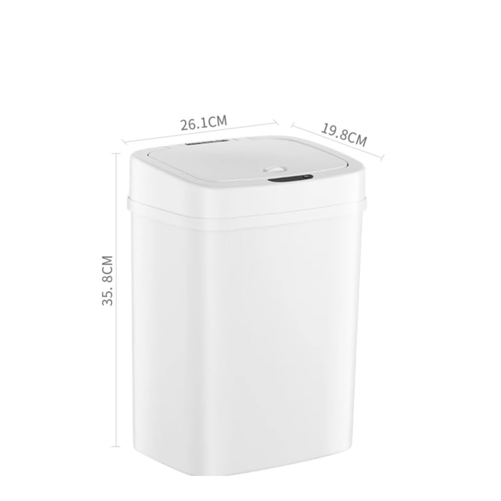 Smart Automatic Sensor Trash Can, Indoor Kitchen Bathroom Living Room Waste Bin