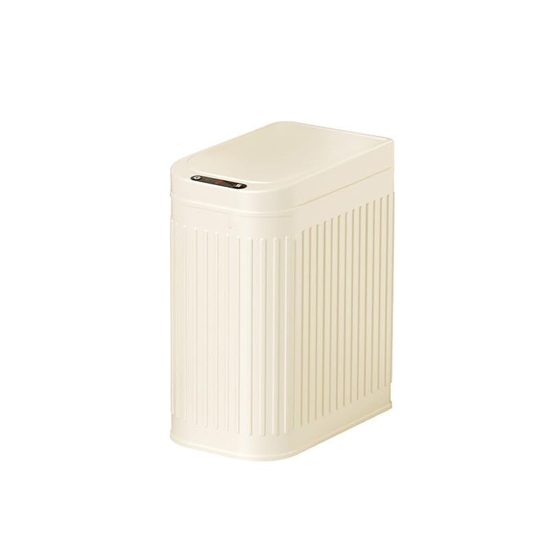 Smart Stainless Steel Trash Can, Household Kitchen Bathroom Bedroom Living Room Waste Bin