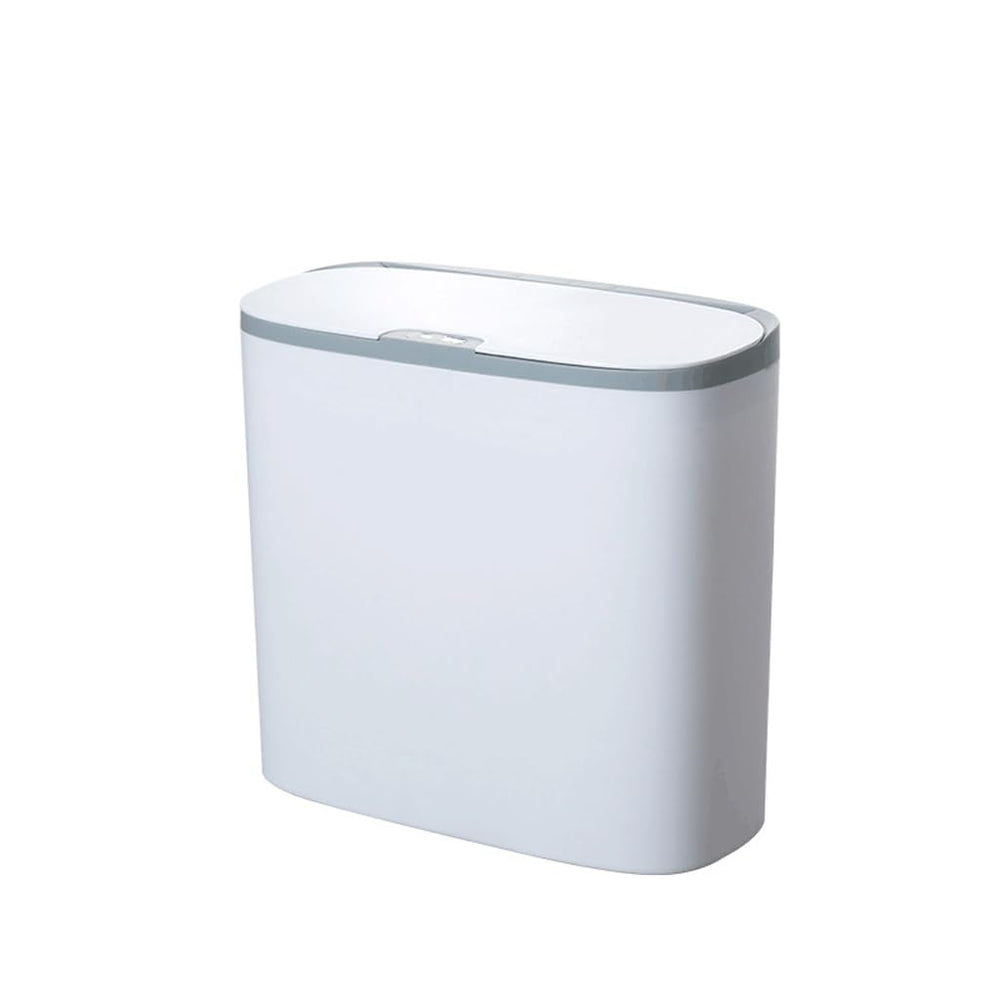 Smart Touchless Sensor Trash Can for Bathroom & Kitchen, Slim Automatic Waste Bin