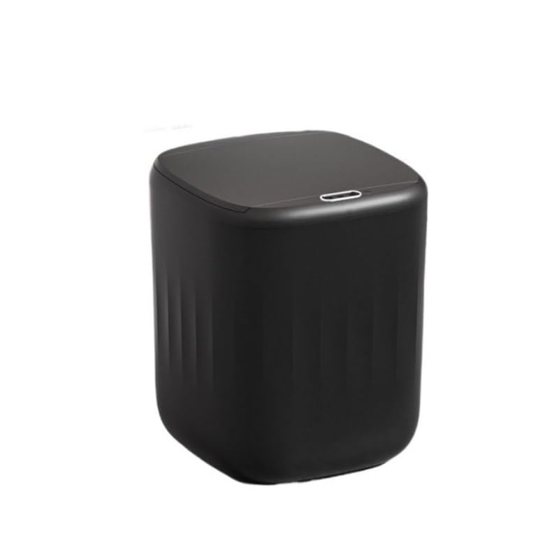 Smart ABS Sensor Trash Can for Kitchen Bedroom Bathroom, Automatic Flip Lid Household Waste Bin