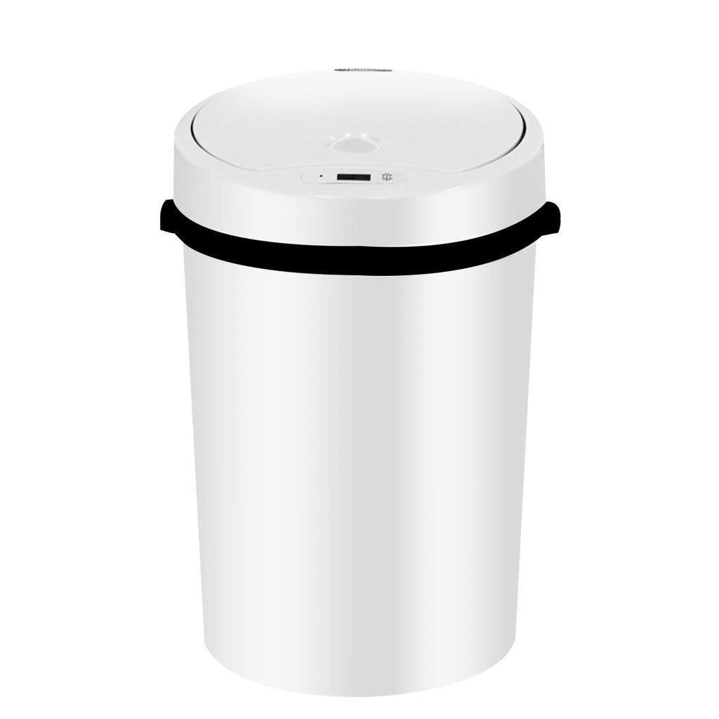16L Automatic Sensor Smart Trash Can, Plastic Household Waste Bin for Dry & Wet Waste