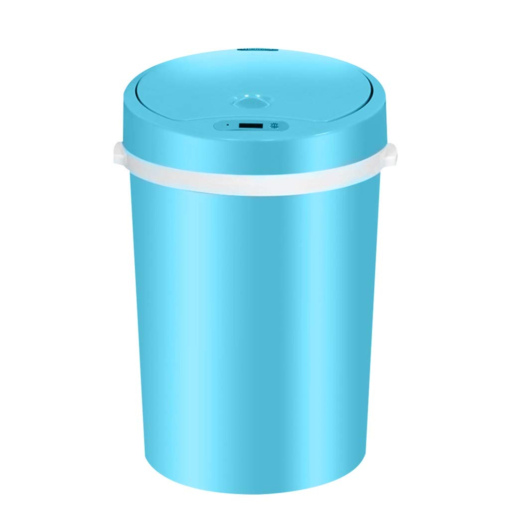 16L Automatic Sensor Smart Trash Can, Plastic Household Waste Bin for Dry & Wet Waste