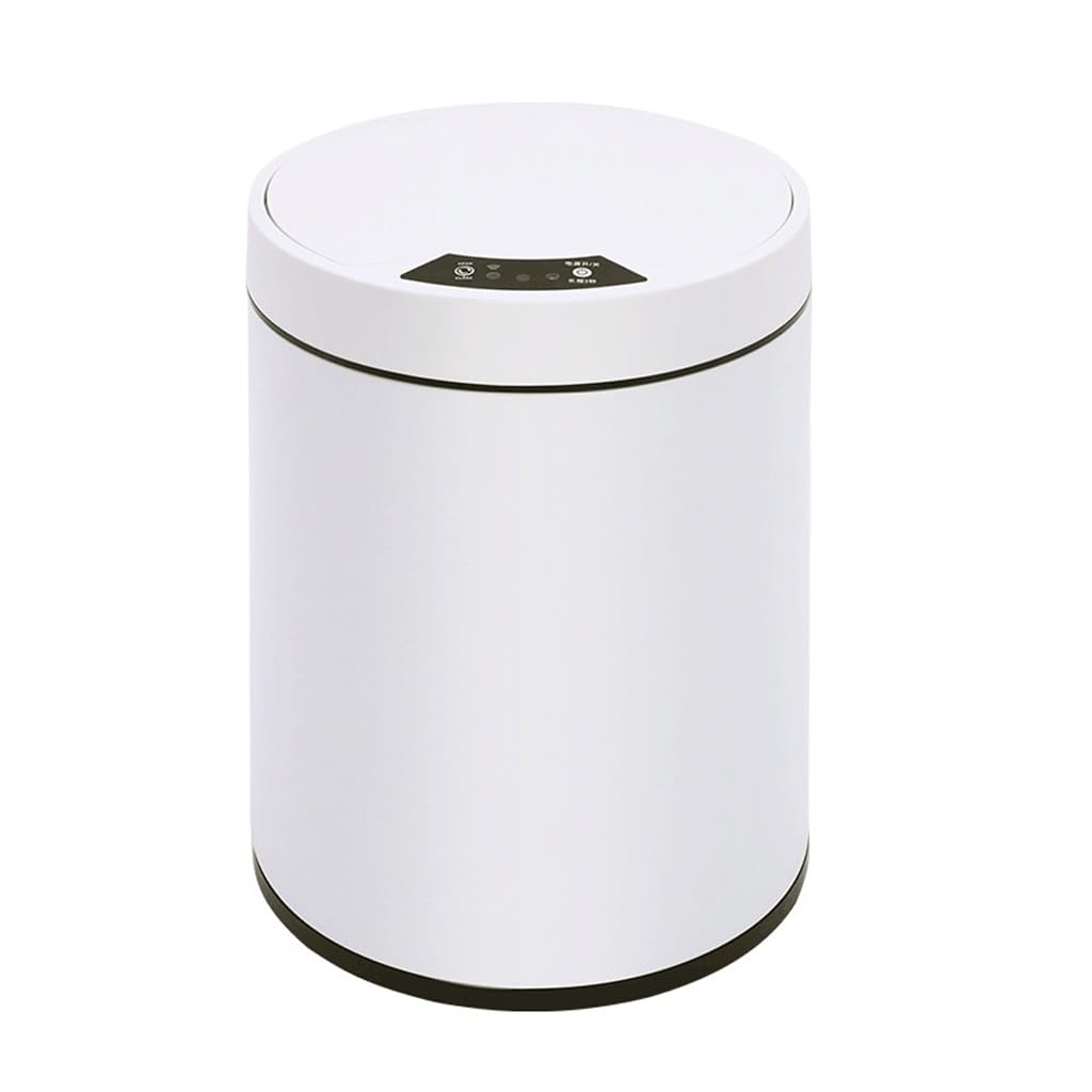 Smart Sensor Trash Can with Lid, Automatic Induction Kitchen Bathroom Toilet Waste Bin