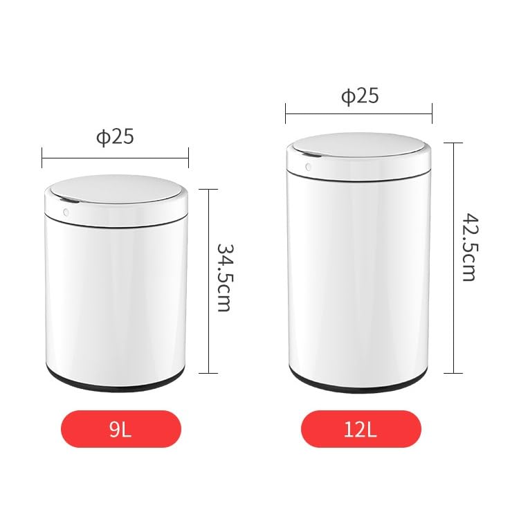 Large Capacity Touchless Smart Trash Can for Kitchen