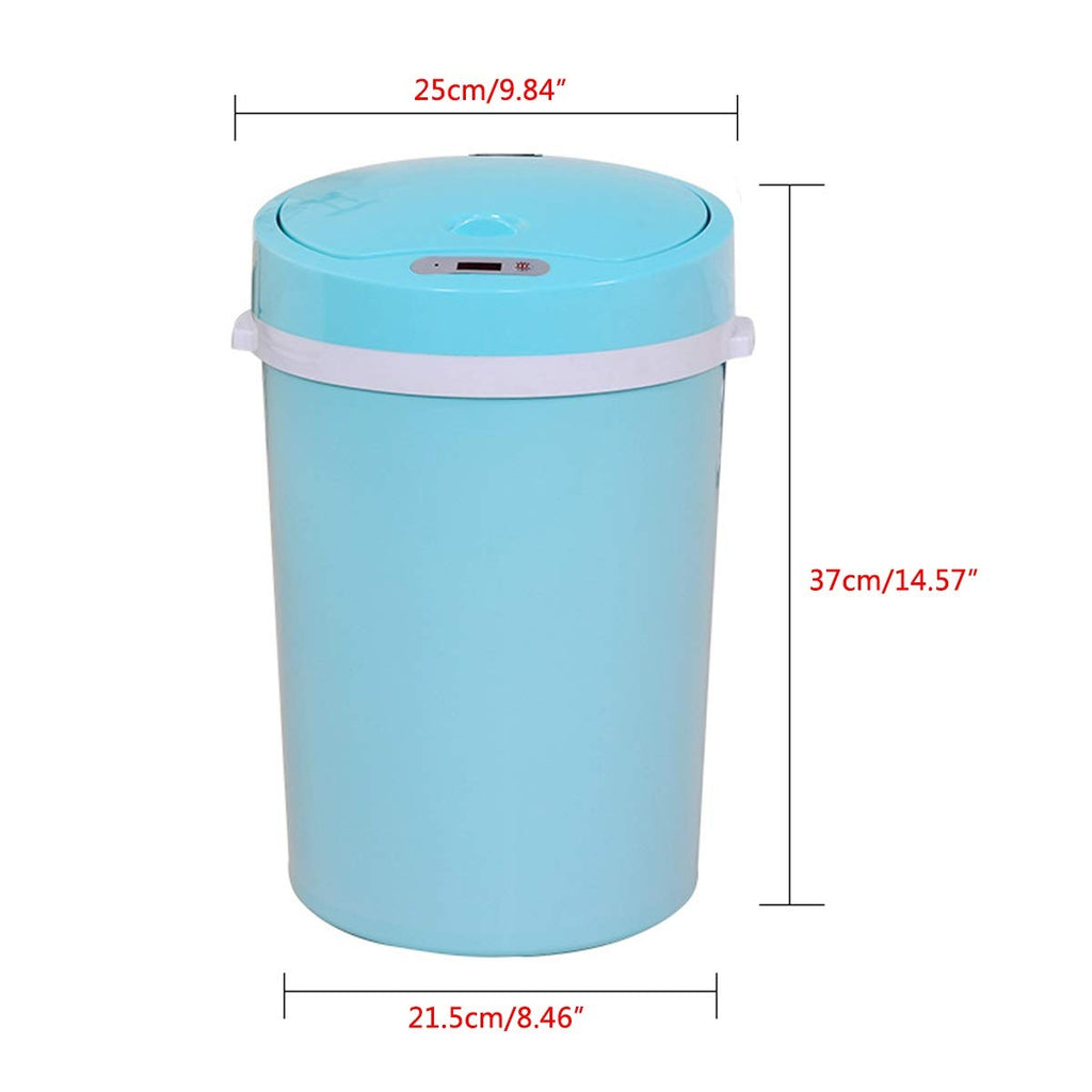 16L Automatic Sensor Smart Trash Can, Plastic Household Waste Bin for Dry & Wet Waste