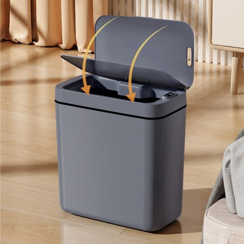 Smart ABS Sensor Trash Can for Home Bedroom Kitchen Bathroom Waste Bin