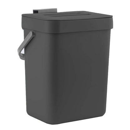 3L Small Trash Can – Compact Desktop Waste Bin, Mini Bathroom Kitchen Bin
