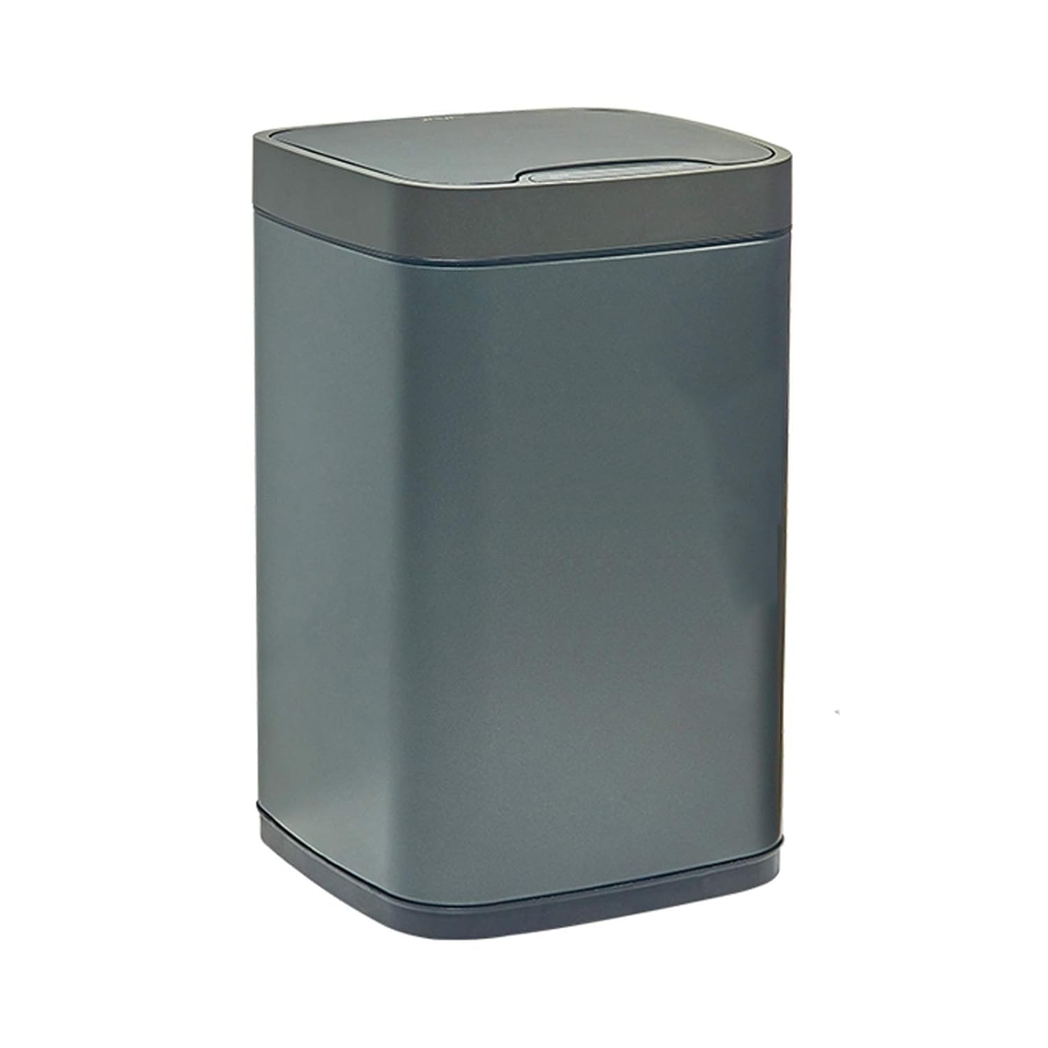 Smart Square Stainless Steel Sensor Trash Can with Lid, 2.3–3.1 Gallon Indoor Waste Bin for Bedroom & Living Room