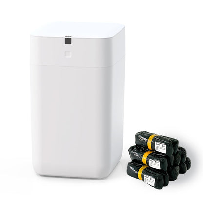 Smart Motion Sensor Trash Can – Self-Sealing, Self-Changing, Touchless Kitchen Bathroom Office Bin, Bag Ring System
