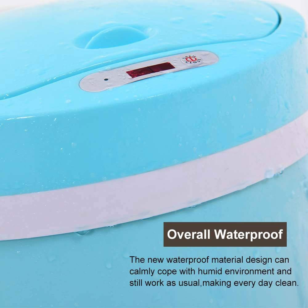 16L Automatic Sensor Trash Can, Touchless Smart Waste Bin for Home & Office