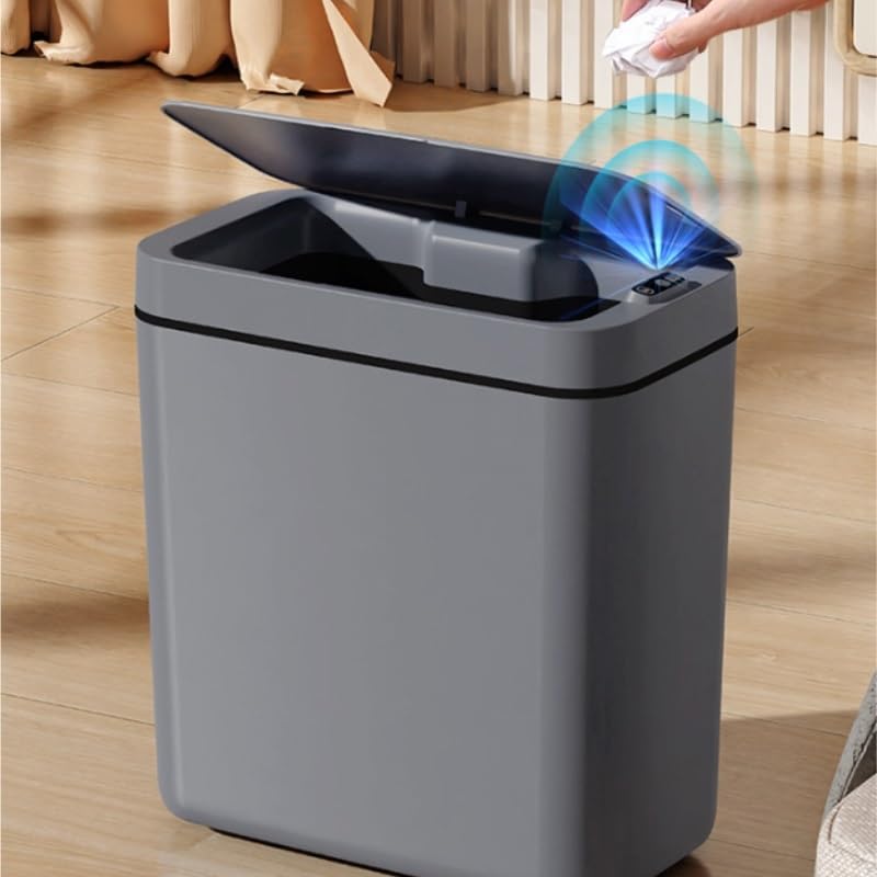 Smart ABS Sensor Trash Can for Home Bedroom Kitchen Bathroom Waste Bin