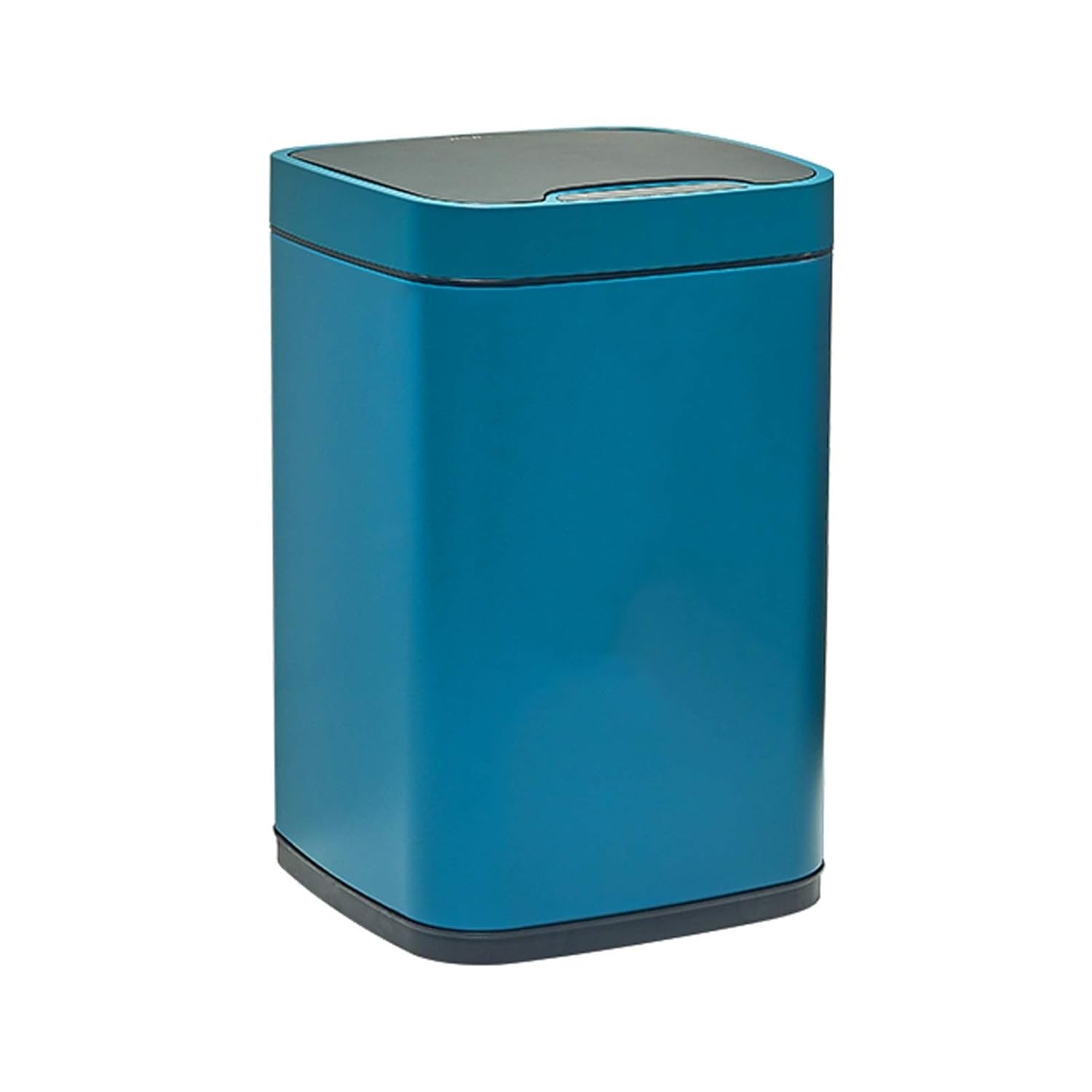 Smart Square Stainless Steel Sensor Trash Can with Lid, 2.3–3.1 Gallon Indoor Waste Bin for Bedroom & Living Room