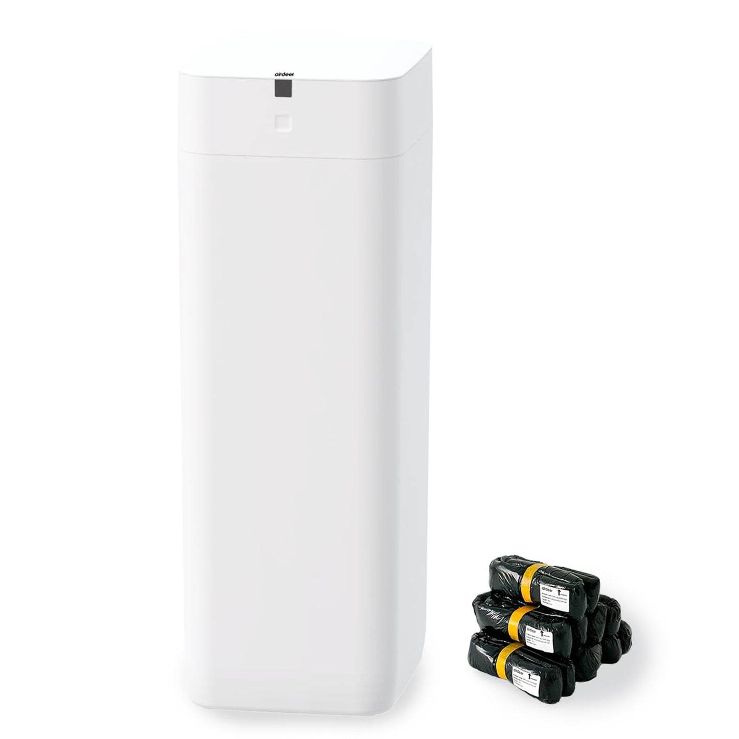 Smart Motion Sensor Trash Can – Self-Sealing, Self-Changing, Touchless Kitchen Bathroom Office Bin, Bag Ring System