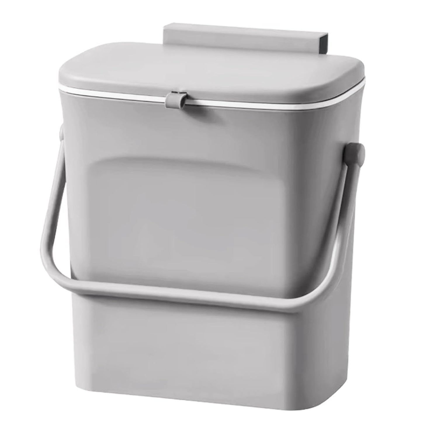 3L Small Trash Can – Compact Desktop Waste Bin, Mini Bathroom Kitchen Bin