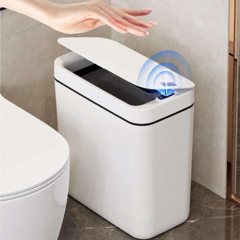 Smart ABS Sensor Trash Can for Home Bedroom Kitchen Bathroom Waste Bin