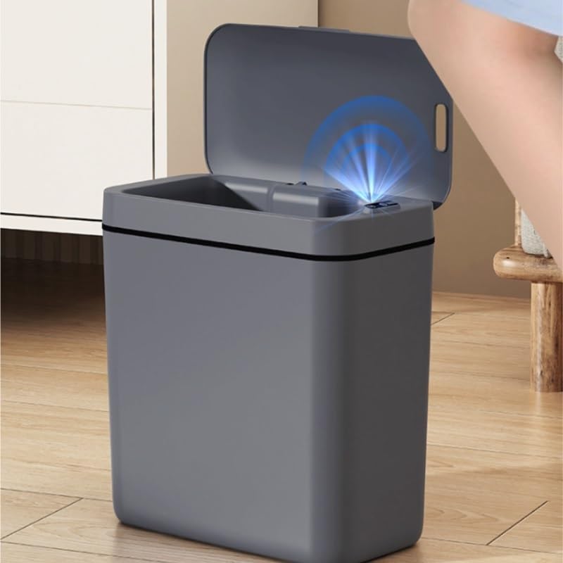 Smart ABS Sensor Trash Can for Home Bedroom Kitchen Bathroom Waste Bin