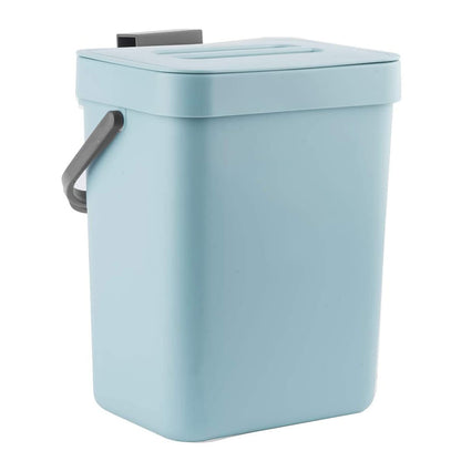 3L Small Trash Can – Compact Desktop Waste Bin, Mini Bathroom Kitchen Bin