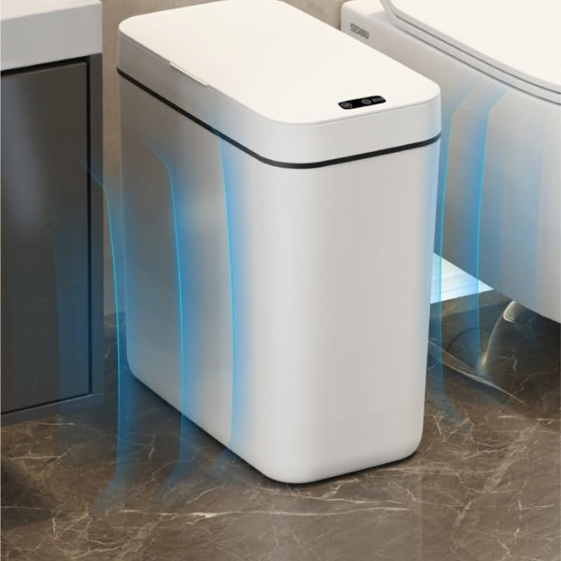 Smart ABS Sensor Trash Can for Home Bedroom Kitchen Bathroom Waste Bin