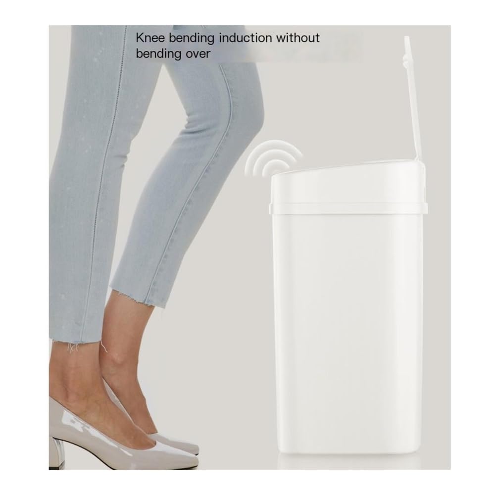 Smart Automatic Sensor Trash Can, Indoor Kitchen Bathroom Living Room Waste Bin