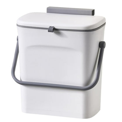 3L Small Trash Can – Compact Desktop Waste Bin, Mini Bathroom Kitchen Bin