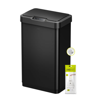 Motion Sensor Trash Can – Touchless Automatic Lid, Kitchen Office Bathroom Bin, Stainless Steel