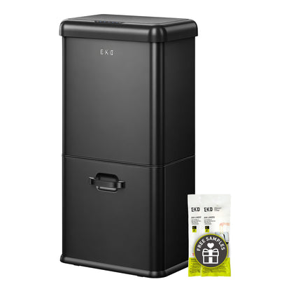 Motion Sensor Trash Can – Touchless Automatic Lid, Kitchen Office Bathroom Bin, Stainless Steel