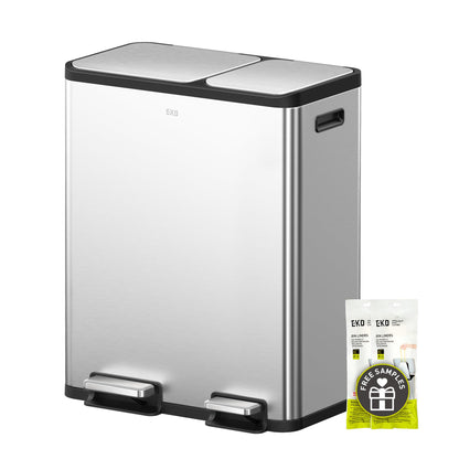 EKO Dual Compartment Trash Can