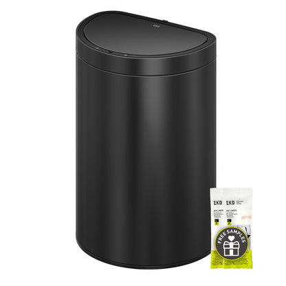 Motion Sensor Trash Can – Touchless Automatic Lid, Kitchen Office Bathroom Bin, Stainless Steel