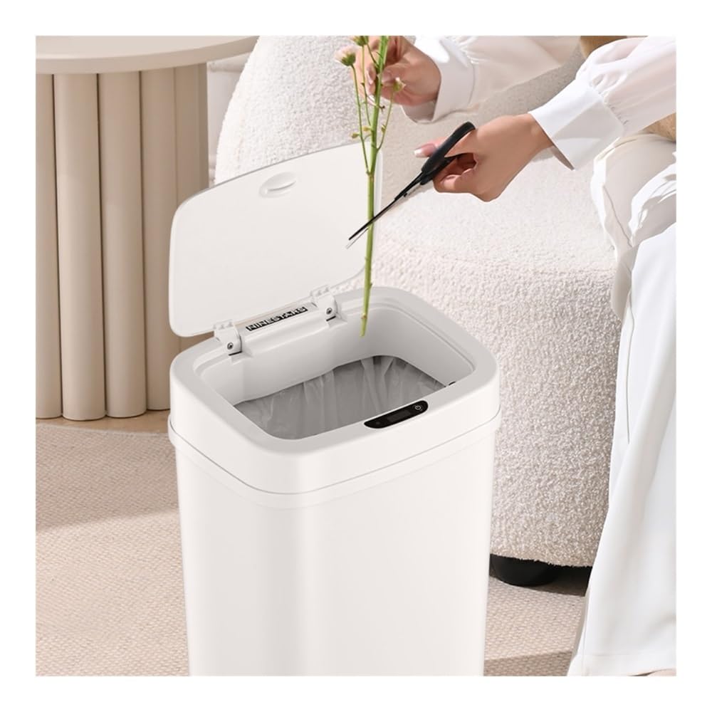 Smart Automatic Sensor Trash Can, Indoor Kitchen Bathroom Living Room Waste Bin