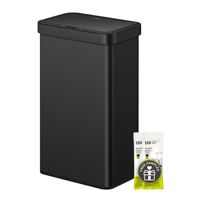 Motion Sensor Trash Can – Touchless Automatic Lid, Kitchen Office Bathroom Bin, Stainless Steel