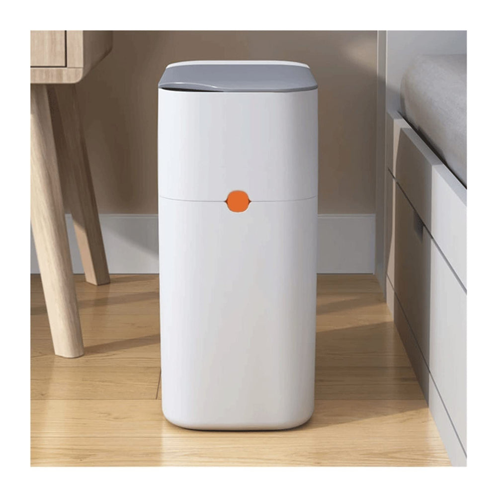Smart Corner Sensor Trash Can for Kitchen & Bathroom, Touchless Automatic Indoor Waste Bin