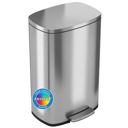 Smart Sensor Trash Can – Touchless Automatic Lid, Stainless Steel, Removable Bucket, Hygienic Kitchen & Office Bin