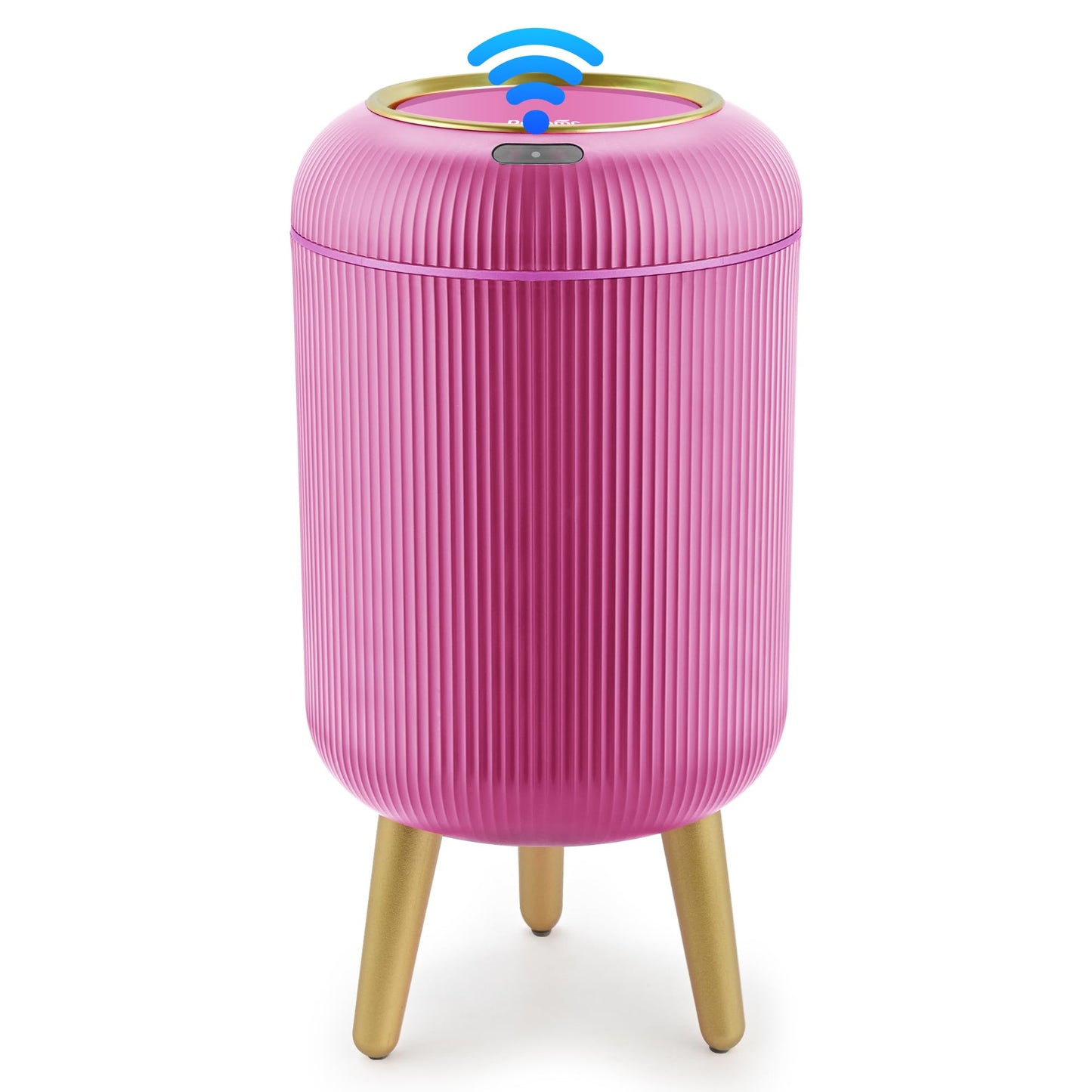 Smart Sensor Wastebasket – Waterproof Plastic, Touchless Lid, Hygienic Kitchen Bathroom Bedroom Office Bin
