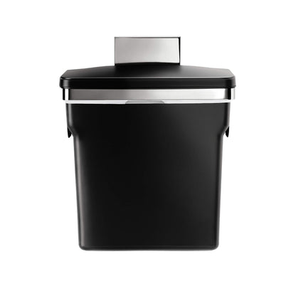 Dual Compartment Pull-Out Trash Can – Under Counter Kitchen Recycling & Waste Bin System, Soft-Close Sliding