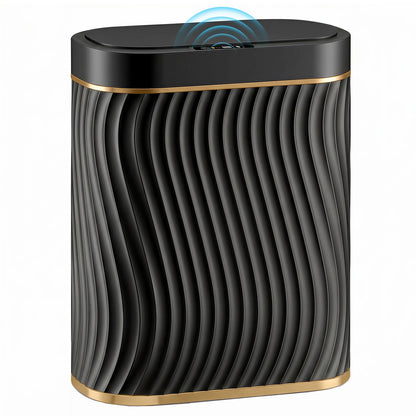 2.6 Gallon Smart Sensor Trash Can – Touchless Lid, Slim Waterproof Bathroom Bin, Compact Bedroom Office Waste Bin
