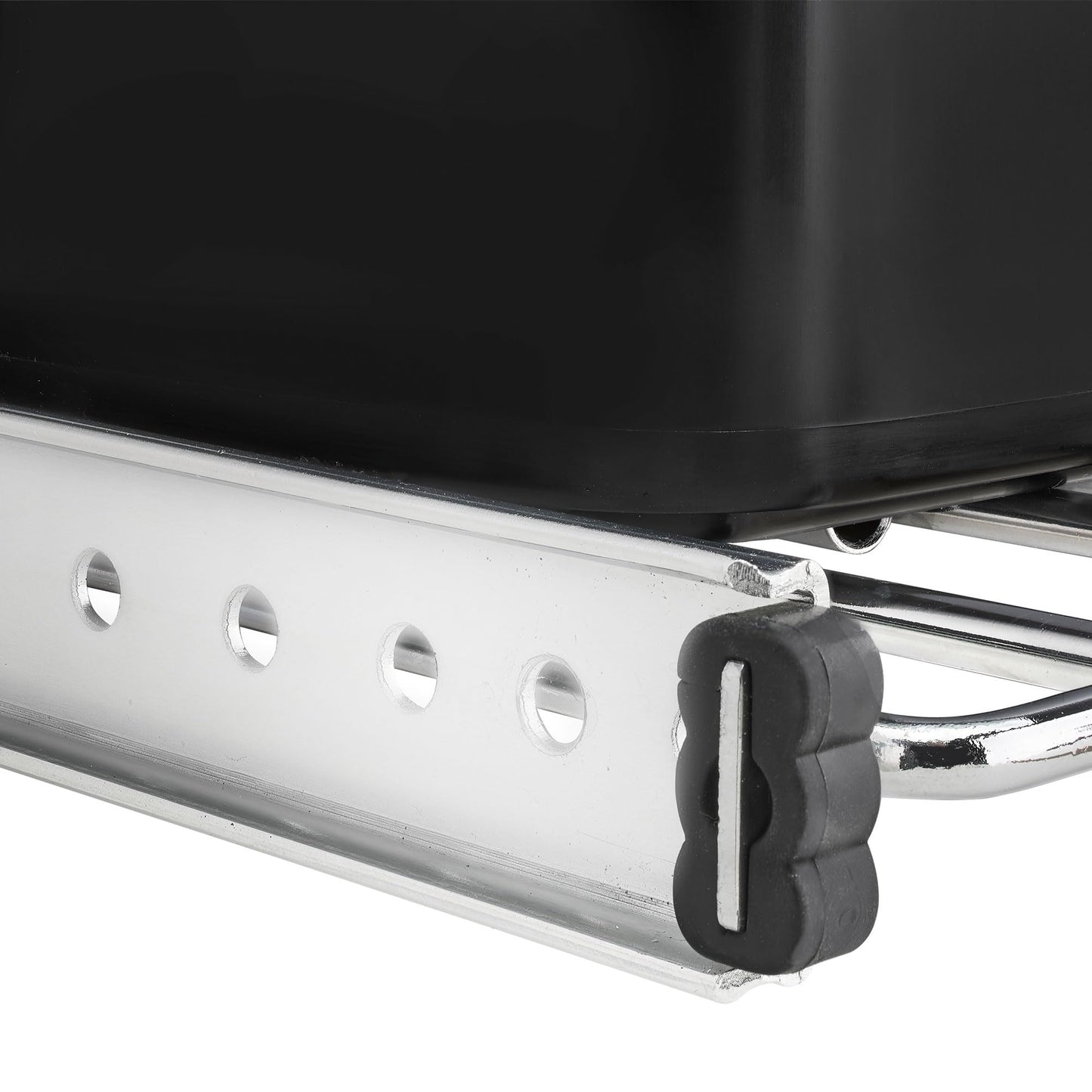 Pull-Out Trash Can for Kitchen Cabinets – Under Sink Sliding Waste Bin System, Soft-Close Organizer