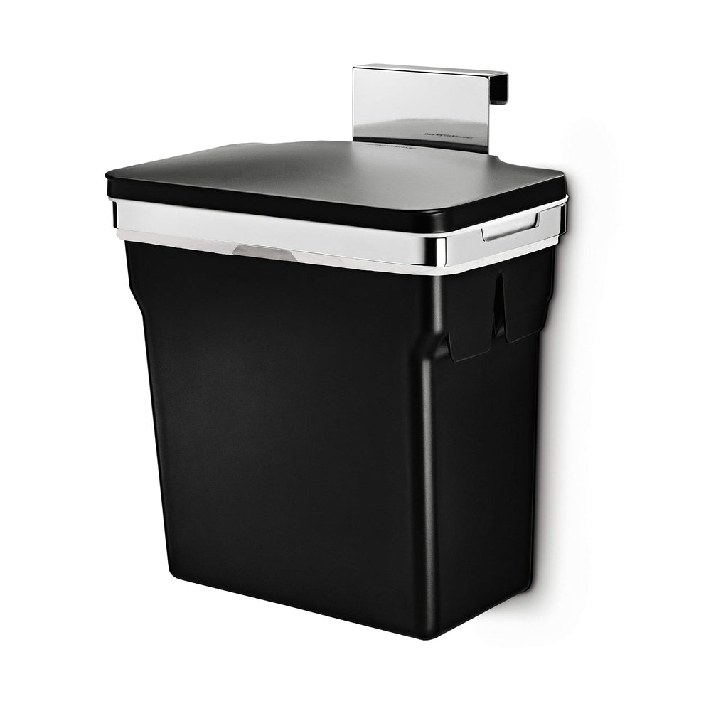 Dual Compartment Pull-Out Trash Can – Under Counter Kitchen Recycling & Waste Bin System, Soft-Close Sliding