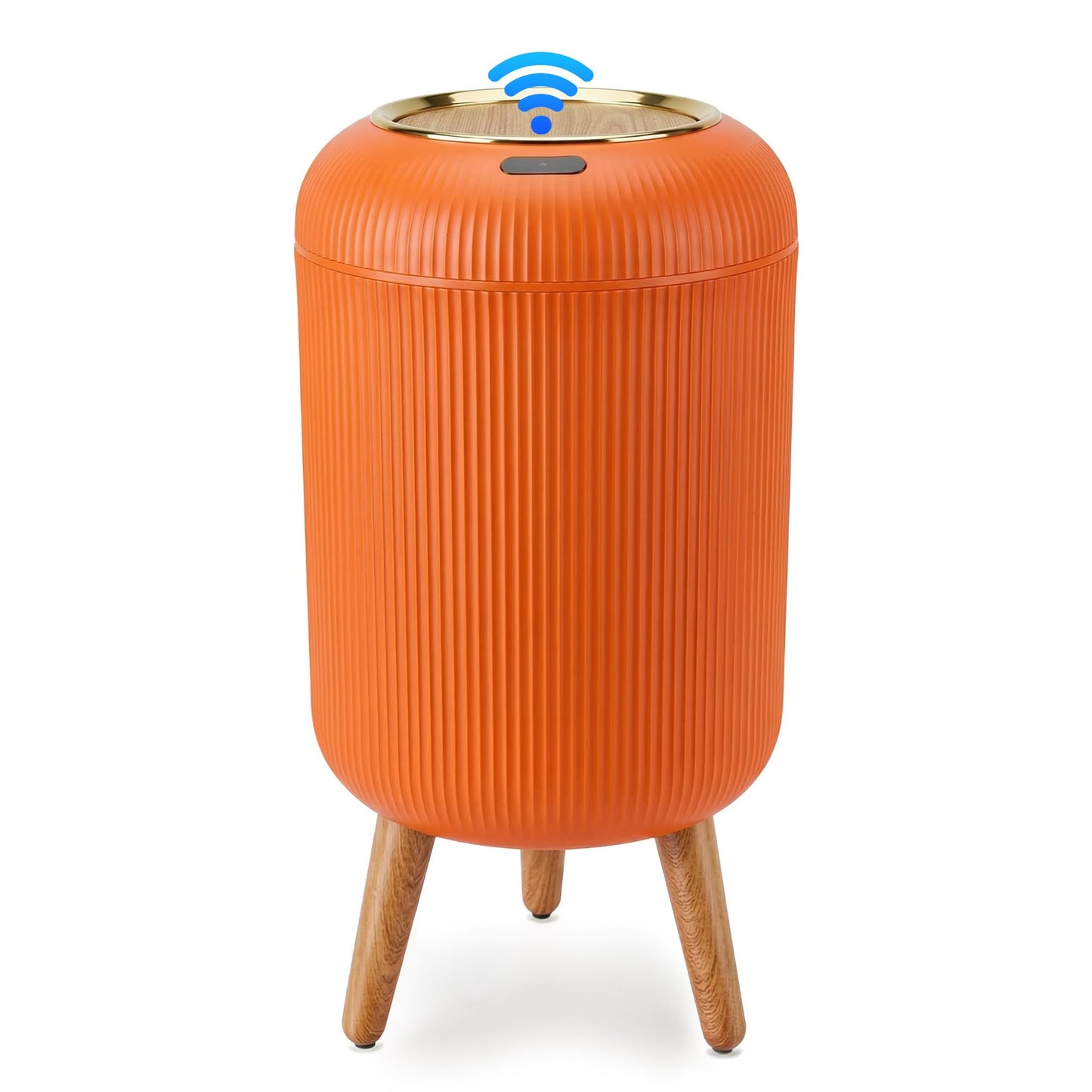 Smart Sensor Wastebasket – Waterproof Plastic, Touchless Lid, Hygienic Kitchen Bathroom Bedroom Office Bin