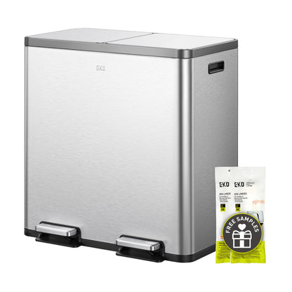 EKO Dual Compartment Trash Can