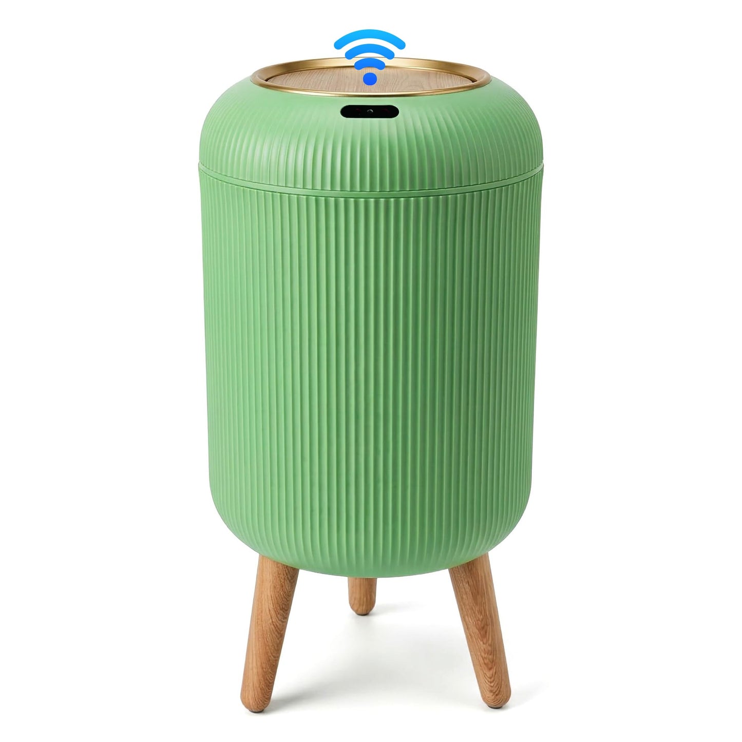 Smart Sensor Wastebasket – Waterproof Plastic, Touchless Lid, Hygienic Kitchen Bathroom Bedroom Office Bin