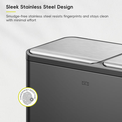 EKO Dual Compartment Trash Can